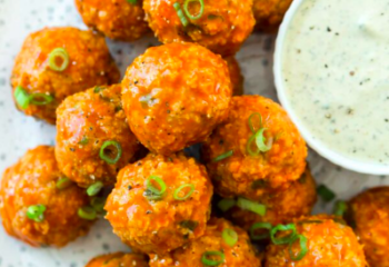 Buffalo Chicken Meatballs