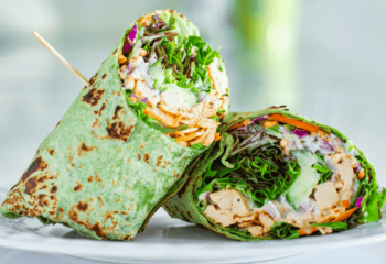 Greek Chicken Wrap