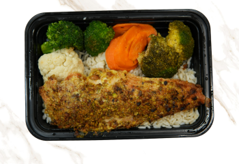 Pistachio Crusted Salmon