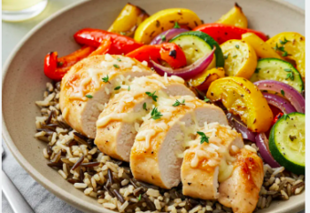 Lemon Rosemary Chicken Bowl