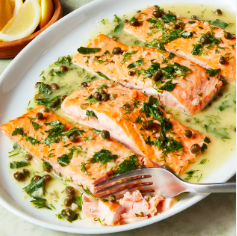 Salmon Piccata